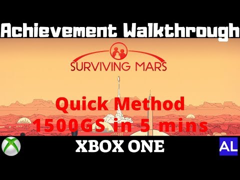 Surviving Mars (Xbox One) Achievement Walkthrough - Quick Method