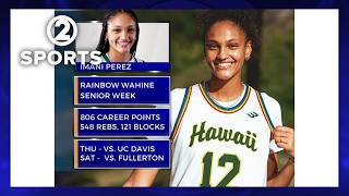 Imani Perez has found a 'home' with Hawaii women's basketball