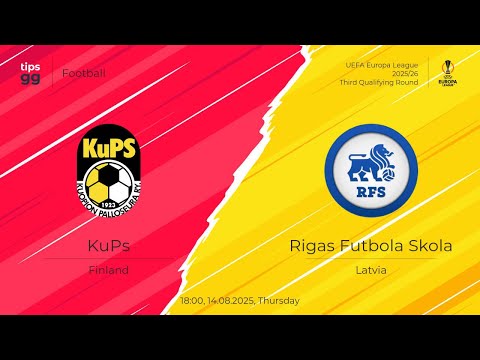 LIVE: KuPs vs RFS UEFA Europa League (Score & Virtual Highlights, No Video)