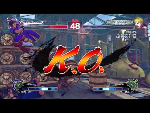 XsickzackX ( Chun-Li ) #2 vs lilsicx66 ( Ken ) #20