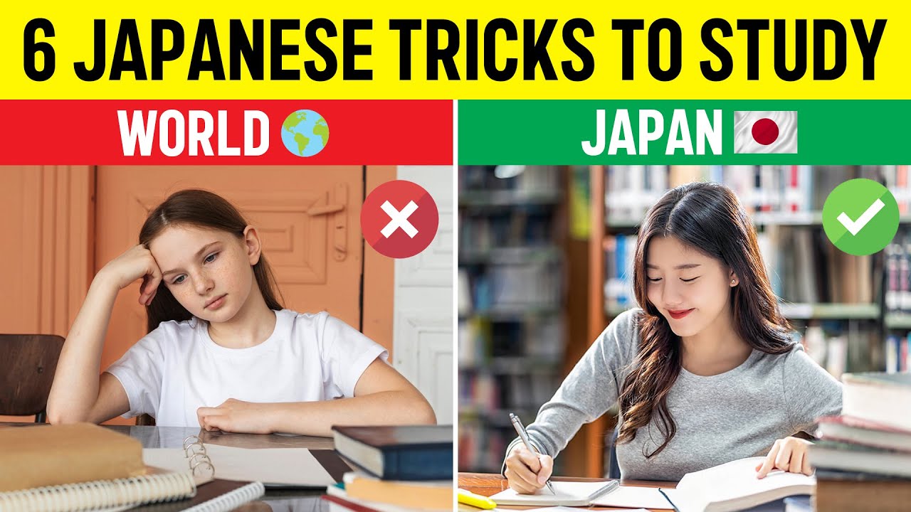6 Japanese SECRETS for students to become TOPPERS|