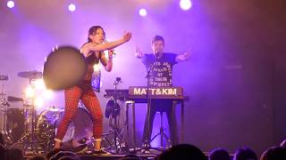 Matt and Kim - Like I used to be + Umbrella Cover - Ace of Spades - Sacramento - 04/02/18