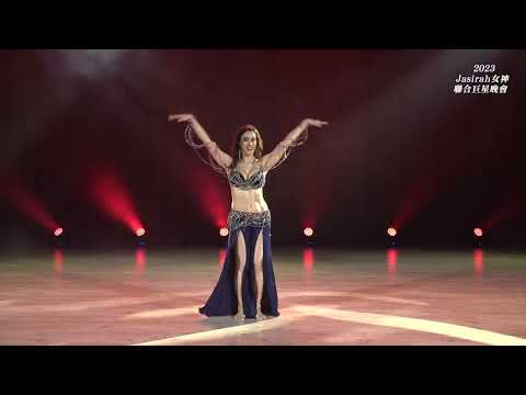 NEW DRUM SOLO! bally dance  Jasirah in Taiwan 2023 TubeRipper com