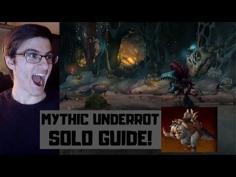 How to Solo Mythic Underrot For The Underrot Crawg Mount