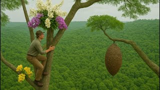 Unforgettable sight: Stunning view and the largest cinnamon tree found on the treetop