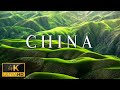 FLYING OVER CHINA (4K UHD) - Soothing Piano Music With Wonderful Natural Landscape For Relaxation