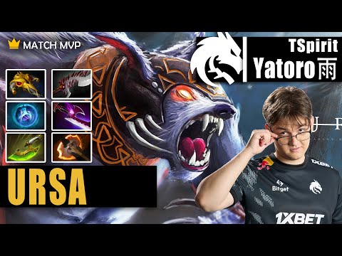 Ursa Safelane | TSpirit.YATOROGOD | INSANE 7.32D URSA HARD CARRY BUILD | 7.32d Gameplay Highlight