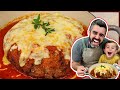POLPETONE RECHEADO COM QUEIJO I ALMOÇO COMPLETO I FÁCIL E DELICIOSO I Receitas De Pai