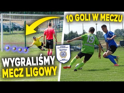 WYGRALIŚMY PIERWSZY MECZ LIGOWY! PADŁO 10 GOLI!? RKS Mazovia [#2] | QESEK