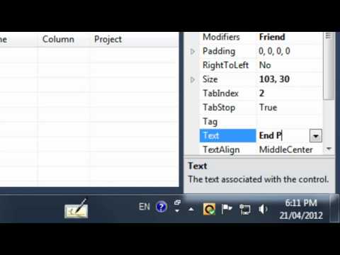Visual Basic Tutorial 4 Task Manager