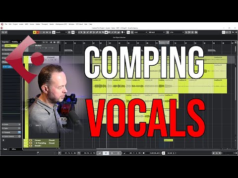 Here's a quick tutorial explaining Cubase's comping tools in depth.