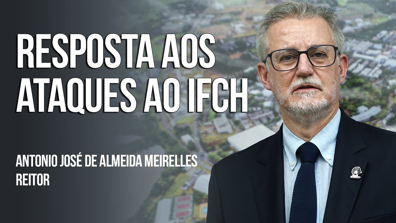 Reitor da Unicamp fala sobre medidas contra ataques ao Instituto de Filosofia e Ciências Humanas