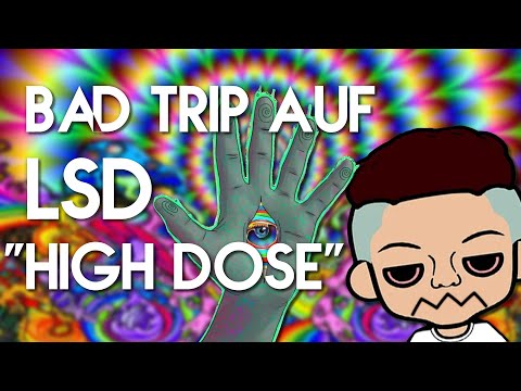 BAD TRIP auf LSD High-Dose 😱| Tripbericht | Weedista