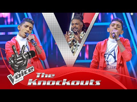 Ashen Lunuwila | Mage Manik Apsaravi ( මගෙ මැණික් ) |  The Knockouts | The Voice Teens Sri Lanka