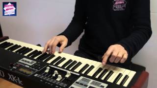 Video thumbnail for Hammond XK-1c Organ Sounds programmiert von Mister Music by Mister Music