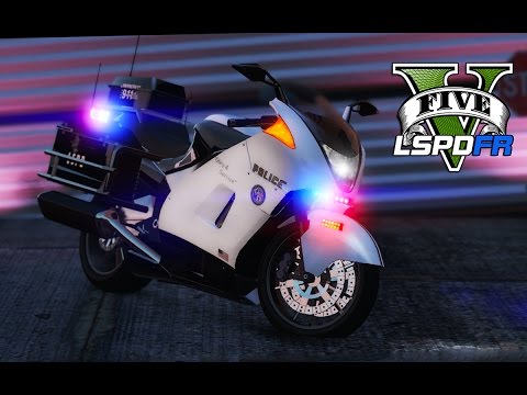 GTA 5 - Be a Cop Ep56 - Motorcycle Patrol Shootout!!