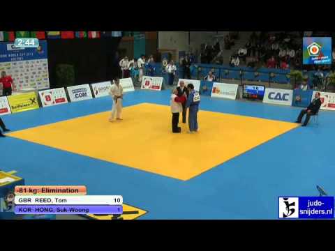 Tom Reed (GBR) - Suk-Woong Hong (KOR) [-81kg]
