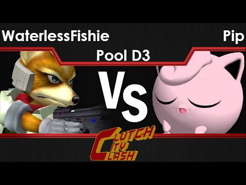 CCC  - FX | WaterlessFishie (Fox) vs Pip (Jigglypuff) Pool D3 - Melee