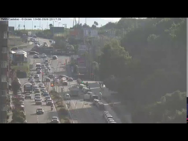 Live webcam view of Castelao Roundabout, O Grove
