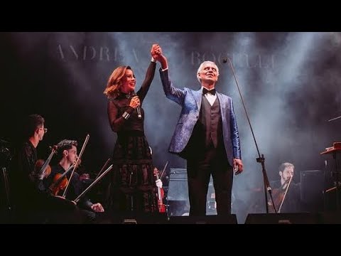 Sandy canta Vivo Por Ella (Vivo Per Lei) com Andrea Bocelli em Belo Horizonte (17/05/2024)