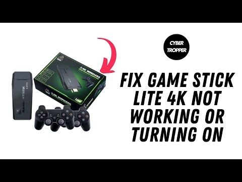 How To Fix Game Stick Lite 4k Not Working Or Turning On?
