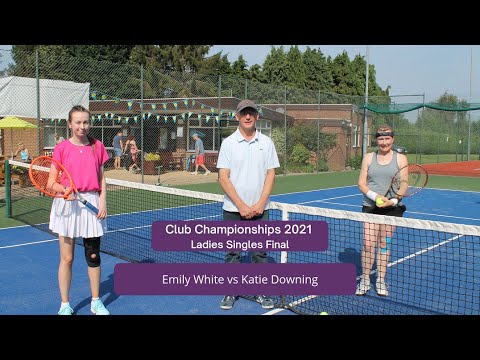 Club Championships 2021 Ladies Singles Final