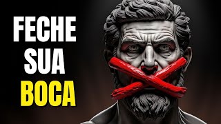 🛑9 Momentos em Que Ficar em Silêncio Pode Mudar Sua Vida (Marco Aurélio Revela!)🚨😶