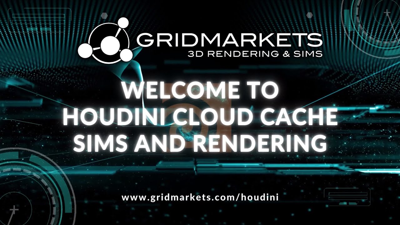 Houdini Cloud Cache, Sim and Render