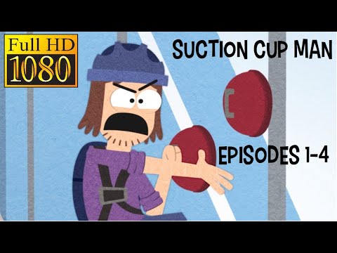 Suction Cup Man 1-4 (1080p HD)