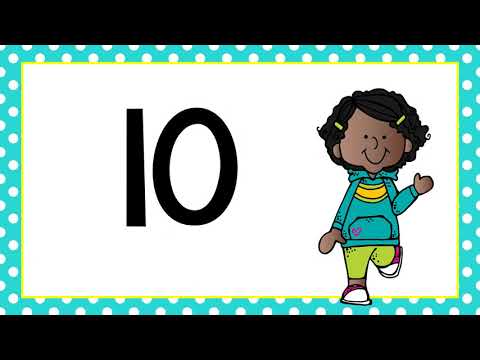 Spanish Count by 10s - Contar de 10 en 10 Español