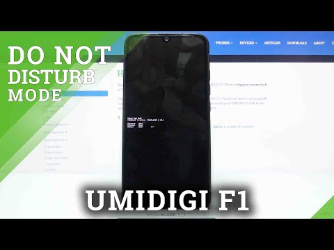 How to Enable DND Mode on UMIDIGI F1 – Mute Sounds & Vibrations