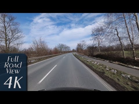 Schleswig-Holstein, Germany: Ahrensburg - Kreuz Bargteheide - 4K (UHD/2160p/60p)