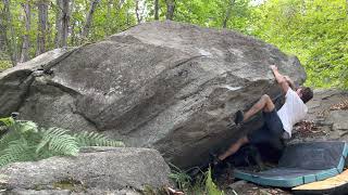 Video thumbnail of Pekka, 6a. Chironico