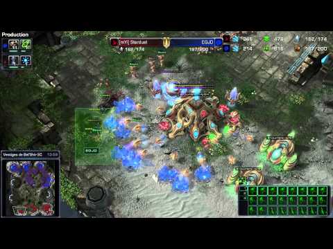 (HD870) Stardust vs Jaedong - PvZ - Heart of  the Swarm [FR]