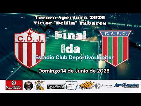 LIGA CENTRO | FINAL IDA | CLUB DEPORTIVO JÚPITER VS CLUB ATLÉTICO SANTA CRUZ