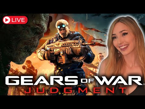 [LIVE] Gears of War Judgment Blind Playthrough :O Streaming Until We're Done!
