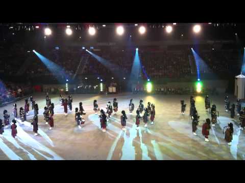 Dutch Pipes and Drums and The Hague Pipe Band  at The Netherlands Military Tattoo