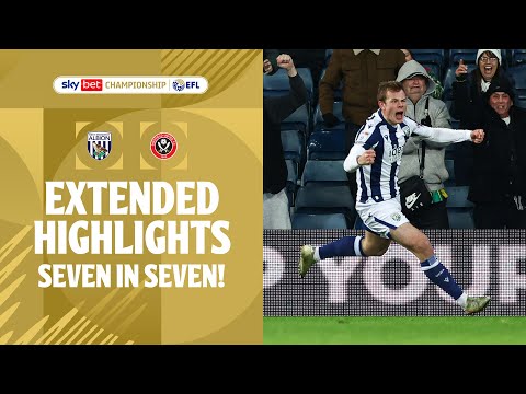 SEVEN IN SEVEN! 🇳🇴🔥| West Bromwich Albion v Sheffield United Extended Highlights