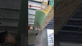 Curved gypsum ceiling design #gypsumcelling #gypsum #curve #interior #interiordesign