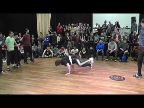 FSTV l UK Uni BBoy Champs 2013 l Crews Battles l Quarters   Battalion vs ULU Queenz
