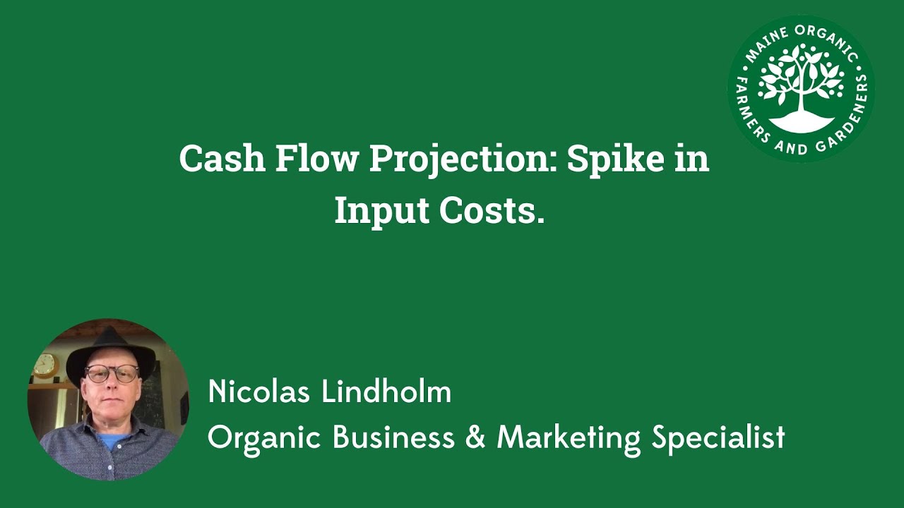 Cash Flow Projection Spike in Input Costs