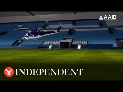 Animations shows moments leading up to Leicester City owner's helicopter crash
