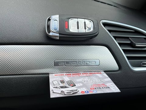 Audi A4 2015 | New Car Key Made by EZ Car Keyz in Oxnard
