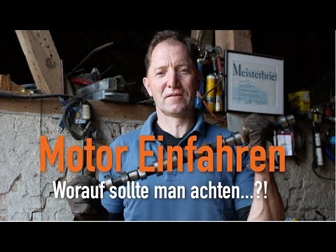 Engine Break-in - What should you pay attention to...?! Explained by the mechanic