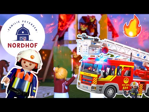 PLAYMOBIL Film Familie Petersen - Nordhof Folge 9🔥🔥🔥Die Scheune brennt🔥🔥🔥