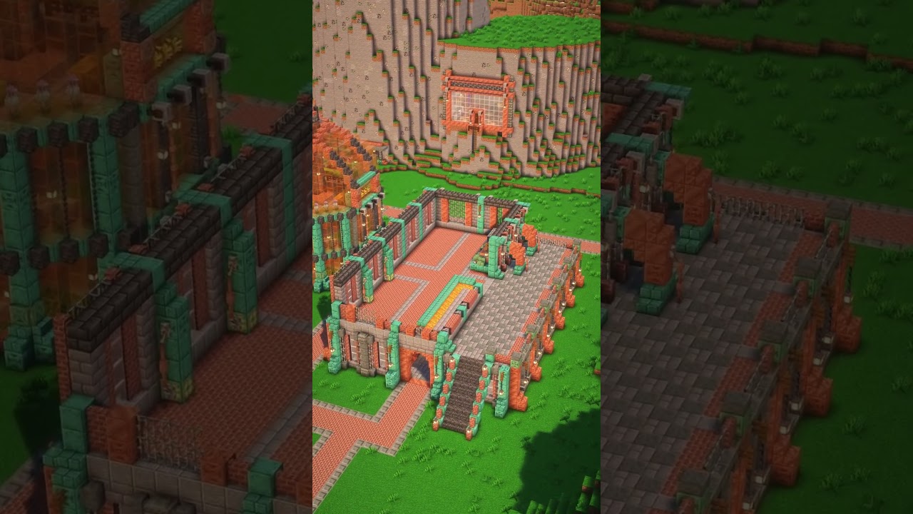 Minecraft Steampunk Factory #shorts