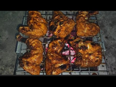 Winter Barbecue Party❗bbq chicken Recipe ❗ Easy Rooftop Setup  Barbecue Chicken Recipe/BBQ Chicken