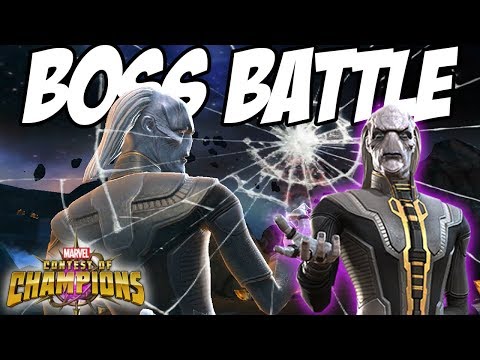 First Look at Ebony Maw's Abilities & Attacks: Marvel Contest of Champions