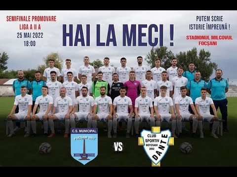 Fotbal L3, Baraj @SDV TV CSM 07 Focsani - Dante Botosani   0 - 0