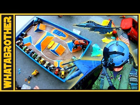 🤩DIY Toy Monster Trucks & Monster Truck Arena 🤩 Hot Wheels Power Wheels Monster Jam 🤩